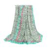 Amazon AliExpress Moda Simples All-match Verão Xale Ondulado Flor Estampado Cachecol Feminino 2025 Novo Estilo
