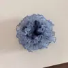 Scrunchie Grande de Renda de Quatro Camadas para Mulheres, Doce Acessório de Cabelo com Toque de Luxo, Elástico para Coque, Corda de Cabelo para Rabo de Cavalo para Mulheres