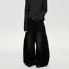 Jeans Lavados Vintage Retro Americano para Hombre, Silueta Cleanfit, Pantalones Anchos Rectos Sueltos, Modernos
