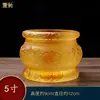 Conjunto de Buda de Vidro, Incensário, Vaso, Cálice para Água Benta, Lâmpada a Óleo, Xícara de Chá, Tubo de Incenso, Ornamentos para Sala Budista Doméstica