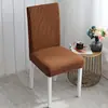 [Capa de Cadeira] Capa de Cadeira de Jantar Neutra Elástica Engrossada Pacote de Banqueta Casual para Casa Capa de Mesa e Cadeira Cadeira Shihua
