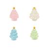 Micropaisaje transfronterizo, creativo, luminoso, árbol de Navidad, nieve, paisajismo, decoraciones DIY, accesorios, mini adornos pequeños.