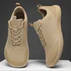 Sapatos Masculinos de Tamanho Grande 2026 Verão Bico Largo Tênis Esportivos Malha Respirável Antiderrapante Planos Sapatos de Corrida Sapatos de Malha para Caminhada Barefoot