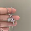 Se Puede Desmontar con Bricolaje ~ Collar con Colgante de Corazón Dorado y Cruz, Gama Alta, Lujo Accesible, Nicho, Exquisito Collar de Cadena para Clavícula para Mujeres