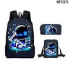 3D Novo Produto Robô Espacial Astro Bot Mochila Escolar Mochila Estudante do Ensino Fundamental e Médio Bolsa Mensageiro Estojo