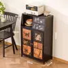 Nuevo Estante de Almacenamiento para Cocina, Gabinete de Almacenamiento de Múltiples Niveles de Pie, Horno de Microondas, Alacena Doméstica, Gabinete Multifuncional, Gabinete de Almacenamiento