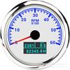 Instrumento Tres en Uno de Velocidad del Motor, Temperatura del Agua y Presión de Aceite Adecuado para Vehículos Diésel Modificados, Yates, Motores Fuera de Borda y Automóviles