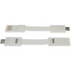 Venta al por mayor de fábrica línea de datos de succión magnética Android micro Línea de succión súper magnética línea USB corta portátil con línea de carga de máquina