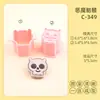 Padrão de Desenho Animado Série Pirulito 3D Desenho Animado Árvore de Natal Molde Simulação Escudo de Cavaleiro Impressão DIY