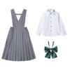 Uniforme escolar para alunos do ensino fundamental e médio Roupas de desempenho de primavera e outono Vestido infantil Roupas de desempenho de abertura escolar Estilo universitário Formatura Foto Vestido de classe Coro