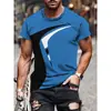 Amazon Manga Corta Verano 2024 Araña Bestia Estampado Digital Moda Camiseta Suelta Jersey Cuello Redondo Seda de Leche
