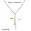 Nuevo Collar de Acero Inoxidable con Diamantes Completos de Lujo de Liquan, Elegante y Exquisita Cadena para Suéter Incrustada con Diamantes, Collar de Acero de Titanio Que No Se Desvanece