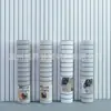 Painéis de Parede com Grelha, Cerca Concavo-Convexa de Luxo Leve, Impermeável para Pátio, Anti-Manchas, Fundo Inodoro, Adesivos de Parede Decorativos Transfronteiriços