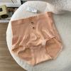Ropa interior de cintura alta con borde de encaje para mujer, ropa interior de cintura alta para niñas, ropa interior de invierno con soporte para la cintura y levantamiento de cadera fuerte para vientre ajustado