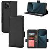 Para funda de teléfono móvil Lingdu Blackview A95, funda protectora de cuero tipo libro, hebilla lateral, funda de cuero con patrón de lichi, dinero