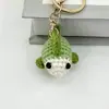 Novo Chaveiro de Peixe Pequeno Marinho de Desenho Animado de Lã Feito à Mão Acessórios Pingente de Bolsa Pronto para Venda