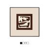 Pintura abstrata moderna simples para restaurante arte minimalista pintura de cabeceira estilo nórdico pintura decorativa de alto nível