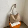 Nueva Colección Otoño/Invierno 2026: Bolso de Luna en Gamuza, Bolso de Hombro de Cuero Mate, Bolso de Hombro, Bolso Cruzado, Bolso Hobo para Mujer