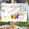 Tela de Fondo de Cumpleaños Estilo Ins Tela Colgante para Fotos de Celebridades de Internet para Niños y Niños Decoración Fotográfica para Fiesta de Cumpleaños de Bebé Tela Colgante