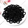100 Bolso Pequeno 2 cm Sem Pêlos Crianças Cabelo Amarrado Toalha Anel Anel de Cabelo Sem Traços de Alta Elasticidade Manchete