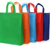 Bolsa de tela no tejida para hacer bolsa de compras bolsa de regalo publicitaria bolsa no tejida tridimensional producción en stock