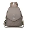 Mochila de mujer modelo nuevo 2026 transfronteriza para viajes, adecuada para madres de mediana edad, mochila bordada multiusos, bolso de un solo hombro