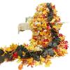 Simulación de hoja de arce de ratán transfronterizo Otoño Simulación de ratán Temporada de cosecha Temporada de Acción de Gracias Decoración del hogar Hoja de arce de otoño artificial