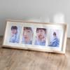 Marco de fotos combinado tridimensional hueco para mesa al por mayor Boda Pareja Niños Marco conmemorativo de 6 pulgadas 4 marcos cuádruples para colgar en la pared