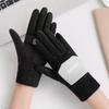 Luvas Femininas de Estilo Esportivo Transfronteiriças para Caminhadas ao Ar Livre, Trekking e Ciclismo, Compatíveis com Tela Sensível ao Toque, Dropshipping, Quentes para o Inverno e Proteção contra o Frio