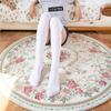 Medias para Mujer hasta la Rodilla Primavera y Otoño Estilo Japonés Estilo Preppy Estudiante Calcetines Altos con Tres Rayas Medias de Media Pantorrilla Negras y Blancas