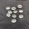 Venta al por mayor del fabricante Cabujón Redondo de Vidrio Ruso Transparente de Alto Hielo Piedras Sueltas para Ventas en Vivo, Específicamente para Cabujón Blanco Ruso de Luz de Piedra Preciosa