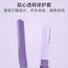 Recortador de Cejas Macro de Doble Cabezal Recortador de Cejas de Doble Cabezal Afeitadora de Cejas Impermeable Afilada Estudiante Principiante Depilación Facial Tipo Seguro Afeitadora de Cejas