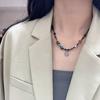 Año Nuevo Marca de la Fortuna Nuevas Explosiones Danza del León Pequeña Collar Hecho a Mano con Cuentas Cadena de Collar Marca de la Fortuna para Hombres Estilo Nacional de Nicho Accesorios para Mujer de Moda
