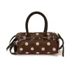 Bolso coreano Dongdaemun ins de lunares para mujer, bolso de mano de moda transfronterizo, bolso de hombro de diseño de nicho