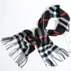 Cachecol Masculino de Imitação de Caxemira para Outono e Inverno, Estilo Xadrez, Estilo Casal, Cachecol Quente para Pescoço, Estilo Britânico Versátil, Presente Incluído
