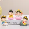 Doce Santos Patronos del Zodiaco, Adornos de Escritorio de Oficina de Tendencia Nacional, Pequeñas Hadas Creativas para Decoración del Hogar para el Año de Nacimiento
