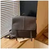 Mochila bandolera versátil de moda trendy, mochila de viaje de lujo discreto de nicho de gran capacidad, bolsa escolar casual deportiva para estudiante