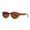 Gafas de sol Raine 2026 con Montura Ovalada Retro para Mujer, Estilo Coreano, Gafas de Sol de Lujo Ligero para Fotografía Callejera al Aire Libre, Nuevo Modelo 2026