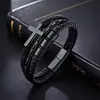 Amazon Nuevo Pulsera de Cuero Trenzado Pulsera de Cuero Trenzado Pulsera para Hombre Pulsera de Piel de Vaca Al por Mayor