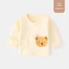 Roupas de bebê primavera e outono 0-1-3 meses roupas de meio dorso bebê recém-nascido quatro estações atacado casaco de recém-nascido roupas de monge