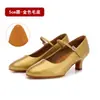 Sapatos de Dança Moderna Prata Adulto Couro de Vaca Solado Macio Salto Médio Sapatos de Dança Valsa Sapatos Modernos Sapatos Modernos Profissionais Femininos
