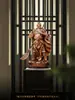 Dios de la Riqueza Guan Gong Adornos Guan Yu Guan Erye Wu Dios de la Riqueza Estatua Hogar Edificaciones Sala de Estar Suerte Regalo de Apertura de Negocio