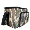Bolsa de Almuerzo Aislada Personalizada por el Fabricante Bolsa Aislada de Tela Oxford Bolsa de Hielo para Exteriores Camuflaje Bolso Bandolera Bolsa de Almuerzo