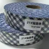 Fornecido Diretamente pelo Fabricante, Fita de Viés 100% Algodão com Xadrez Grande Vinho de 3cm para Aventais e Roupas, Fita de Pesponto Multicor