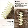 Peluca de Estilo Europeo y Americano con Moño de Bigotes de Dragón, Lazo para el Cabello con Pinza de Garra para Mujer, Herramienta Naturalmente Voluminosa para Recogidos, Accesorio para Moño de Cabello en Stock