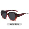 Novos Óculos de Sol Polarizados TR para Homens e Mulheres, Visual de Alta Qualidade, Capa para Lentes de Grau, Proteção Solar, Armação Grande, para Exterior, Dirigir, Óculos de Sol Esportivos