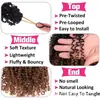 Comércio Exterior Europeu e Americano Peruca Africana 8 polegadas Yanky Twist Cabelo de Crochê Cabelo Curto Trançado Sintético