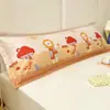 2026 Nuevo Modelo Clase A Algodón Nube Dibujos Animados Funda de Almohada Individual Grande 1.8m Cubierta para Relleno de Almohada Doble de Pareja
