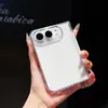 Adecuado para iPhone Duo, funda transparente plegable para pantalla, tapa abatible Apple 18 Duo, carcasa rígida, a prueba de caídas, modelo nuevo