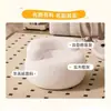 Sofá Pequeño con Respaldo, Taburete para Cambiar Zapatos para Uso en Casa, Sofá Suave para Sala de Estar, Silla Pequeña de Peluche Linda Estilo Crema Venta al por Mayor
